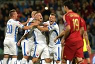 Slovakia goal Spain